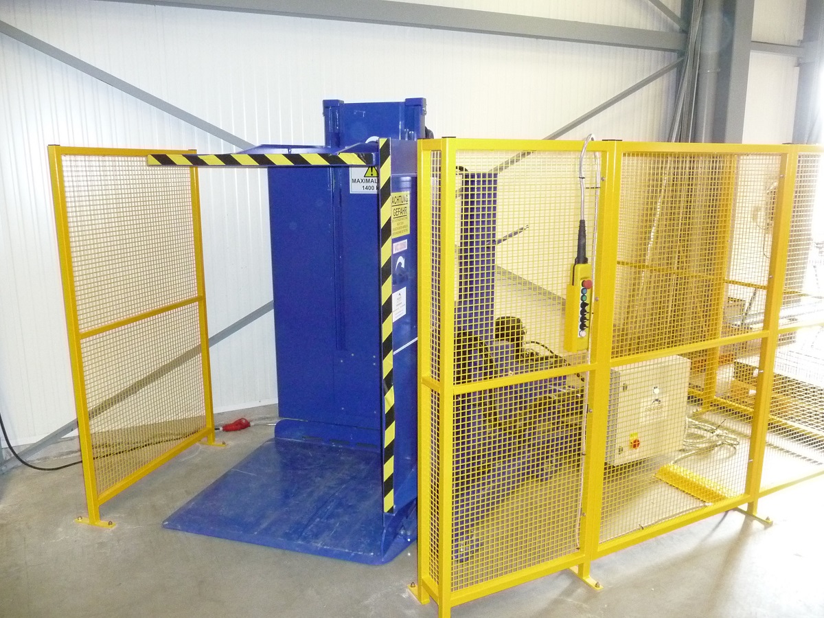 pallet inverter ground