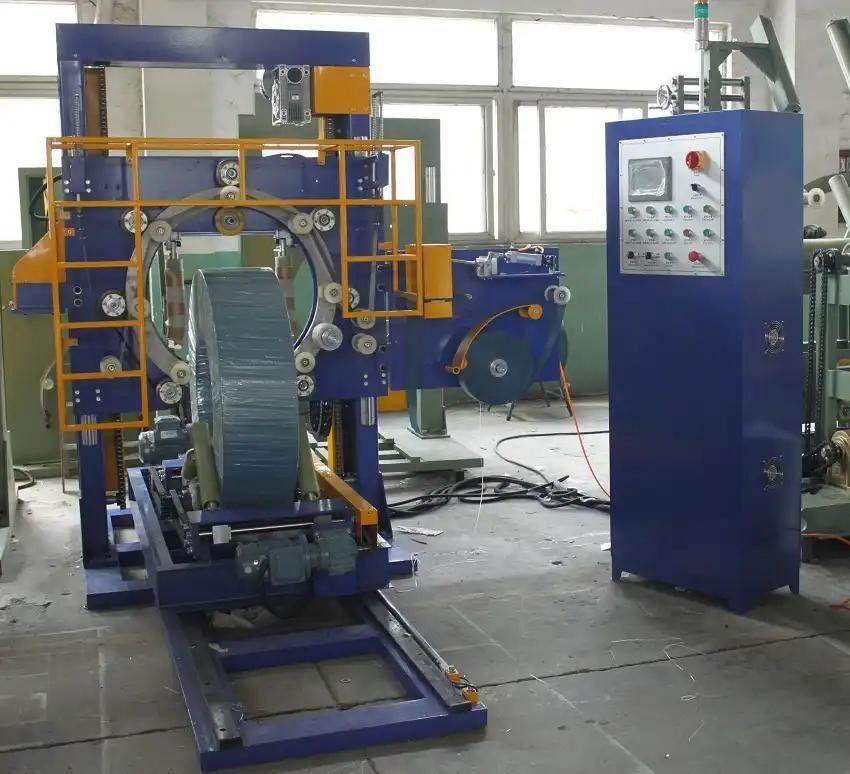 Steel coil wrapping machine FPS-500-2