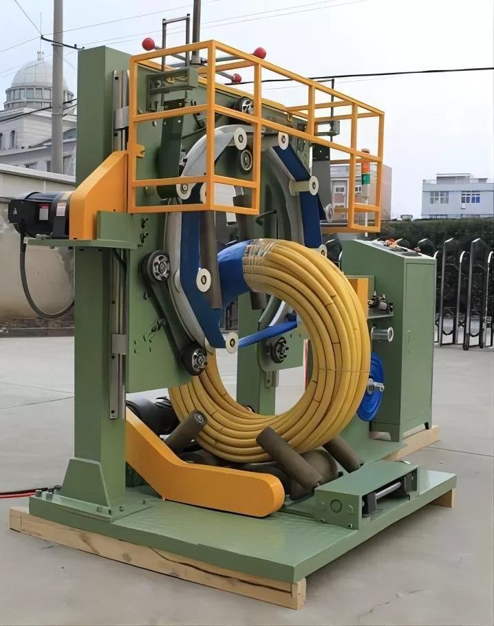 Hose Coil wrapping machinery