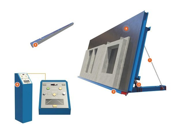 混泥土预制板翻转机